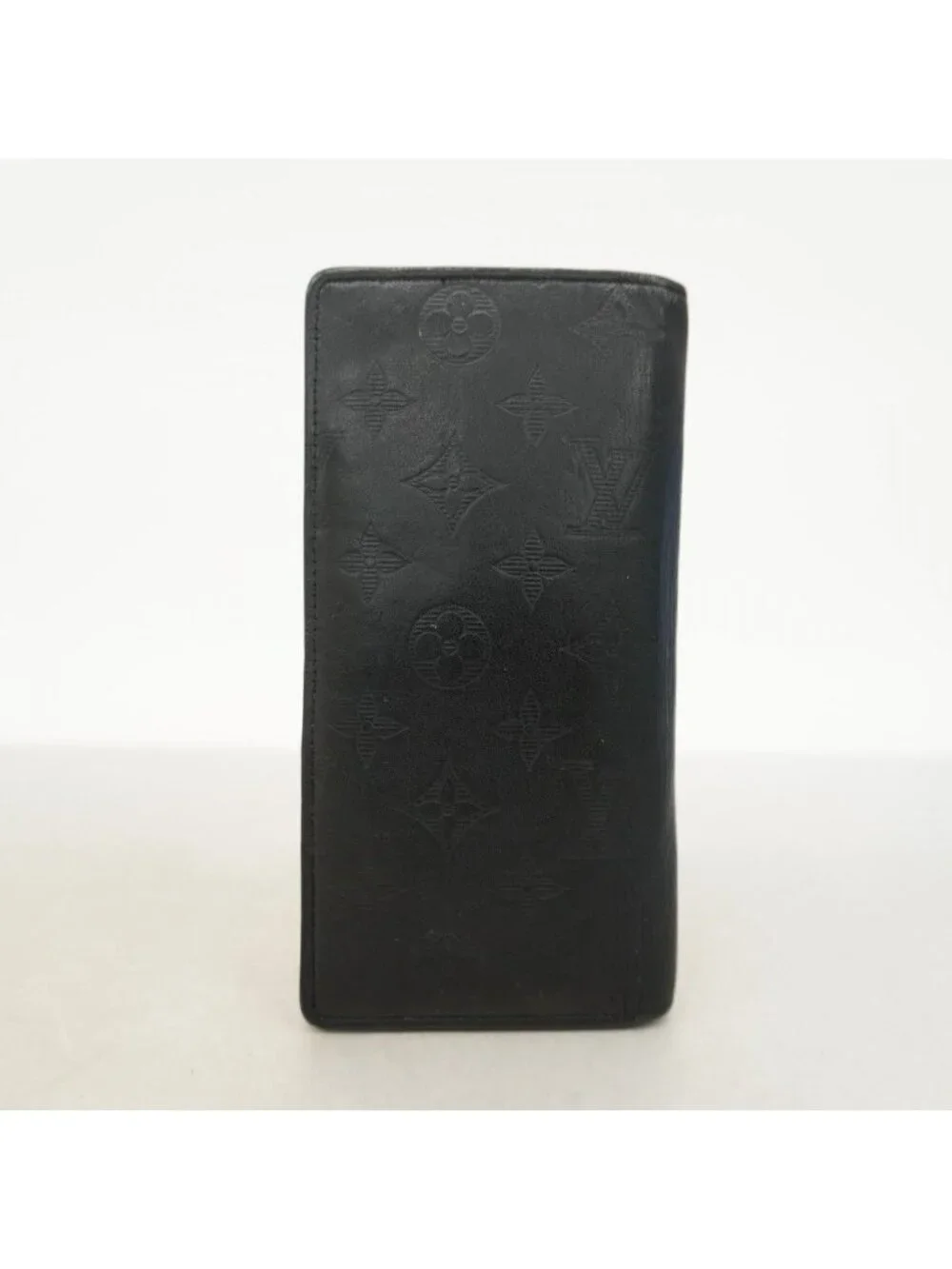 Louis Vuitton Wallet Monogram Shadow Portefeuille Brazza Black